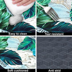 Rubber Doormat Anti Slip (Good Vibes Design ,35x58 cm)