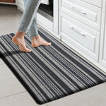 Cuba PVC Door Anti Fatigue - Stripe Blue (51x99 cm)