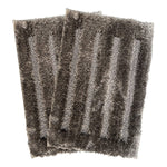 Bathmat 2500 GSM Microfiber Pack of 2 (40cm x 60cm, Taupe)