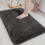 Microfibre Bath Mat For Home 40x60 cm Brown