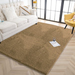 Sensuous Carpet for Bedroom (Anti Gold, 3x5 Feet)
