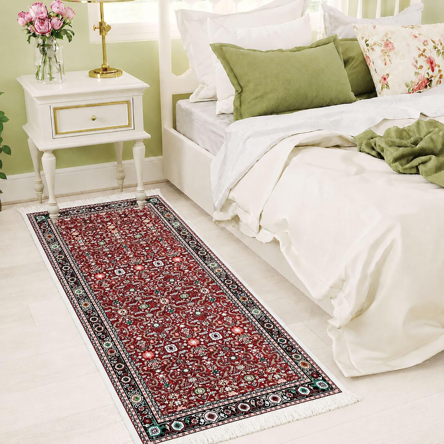 Polyester Floor Runner Novera Pattern Multi Color 150x56cm