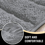 Toronto Bathmat Super Soft Microfiber (40x60 cm, Grey)