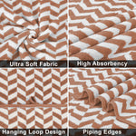 Microfibre Bath Towel for Kids Boys Girls ( 70x132cm , Brown )