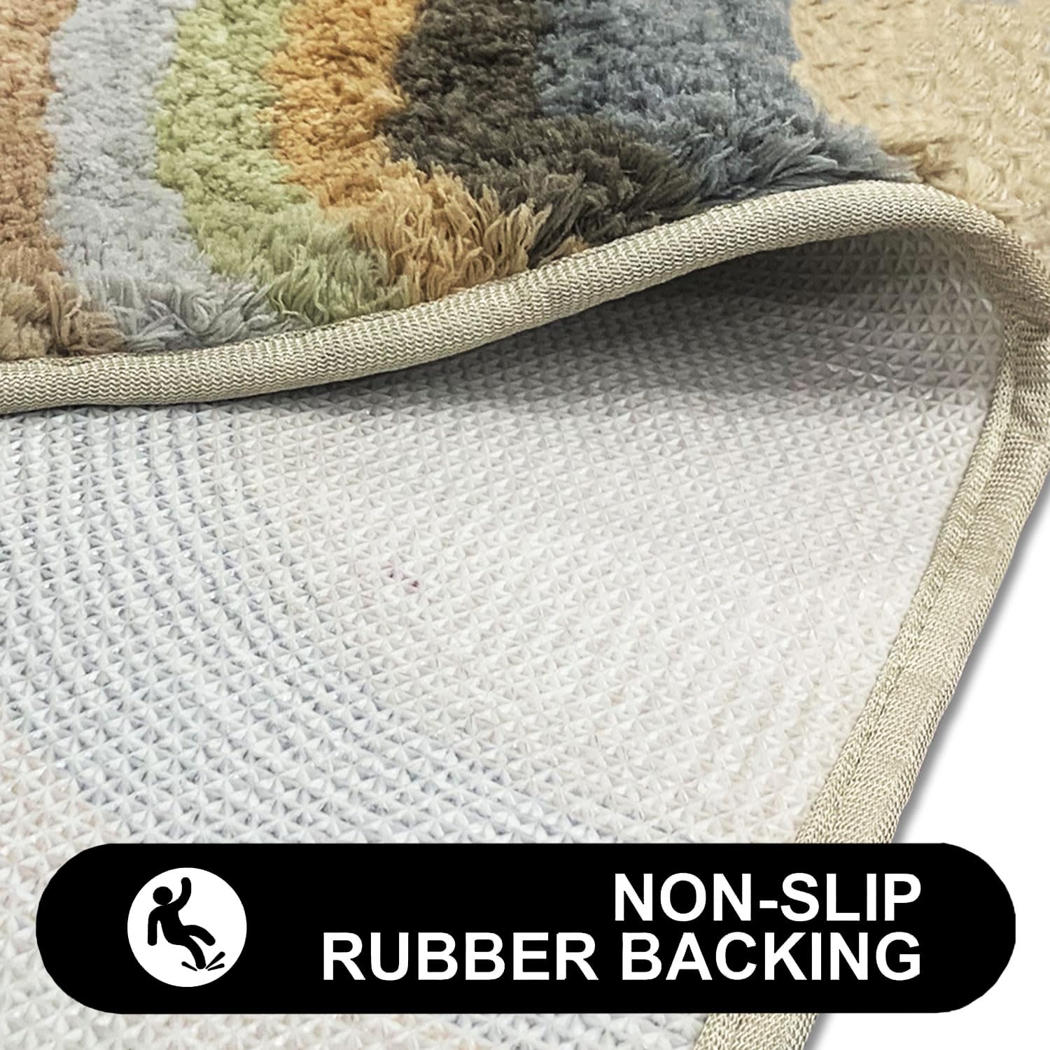 Vegas Kid's Bath Mat (40x60 cm ,Rainbow)