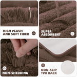 Toronto Bathmat Super Soft Microfiber (40x60 cm, Choco)