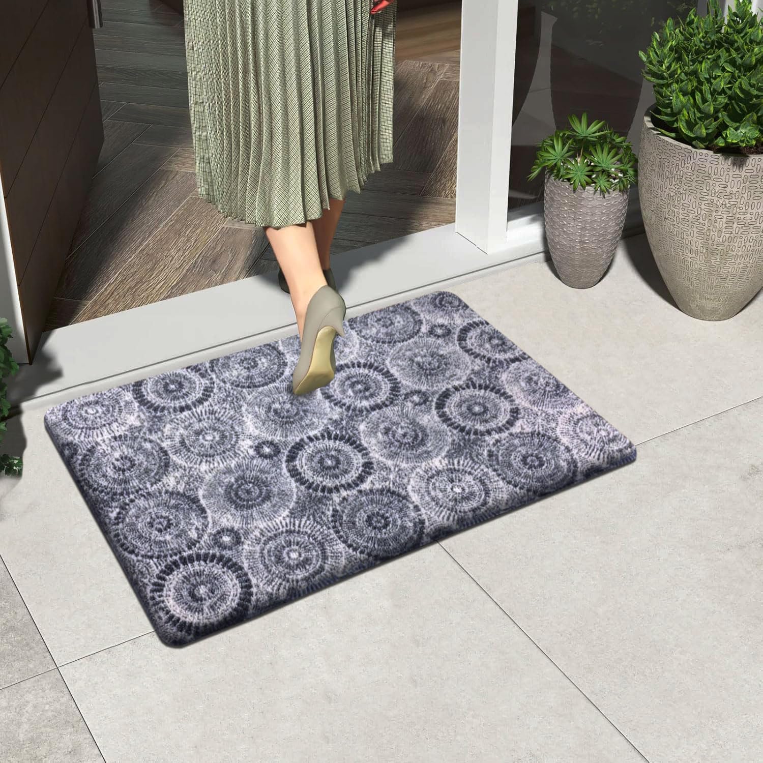 Cuba PVC Door Mats Anti Fatigue - Circle (40x60 cm)