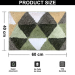 Canada Bath Mat Triangle (40x60 cm, Green)