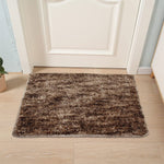Bath Mat For Bathroom 1600 GSM Microfiber (38X58 cm, Coffee)