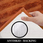 Bathmat 2500 GSM Microfiber Pack of 2 (Rust, 40cm x 60cm)