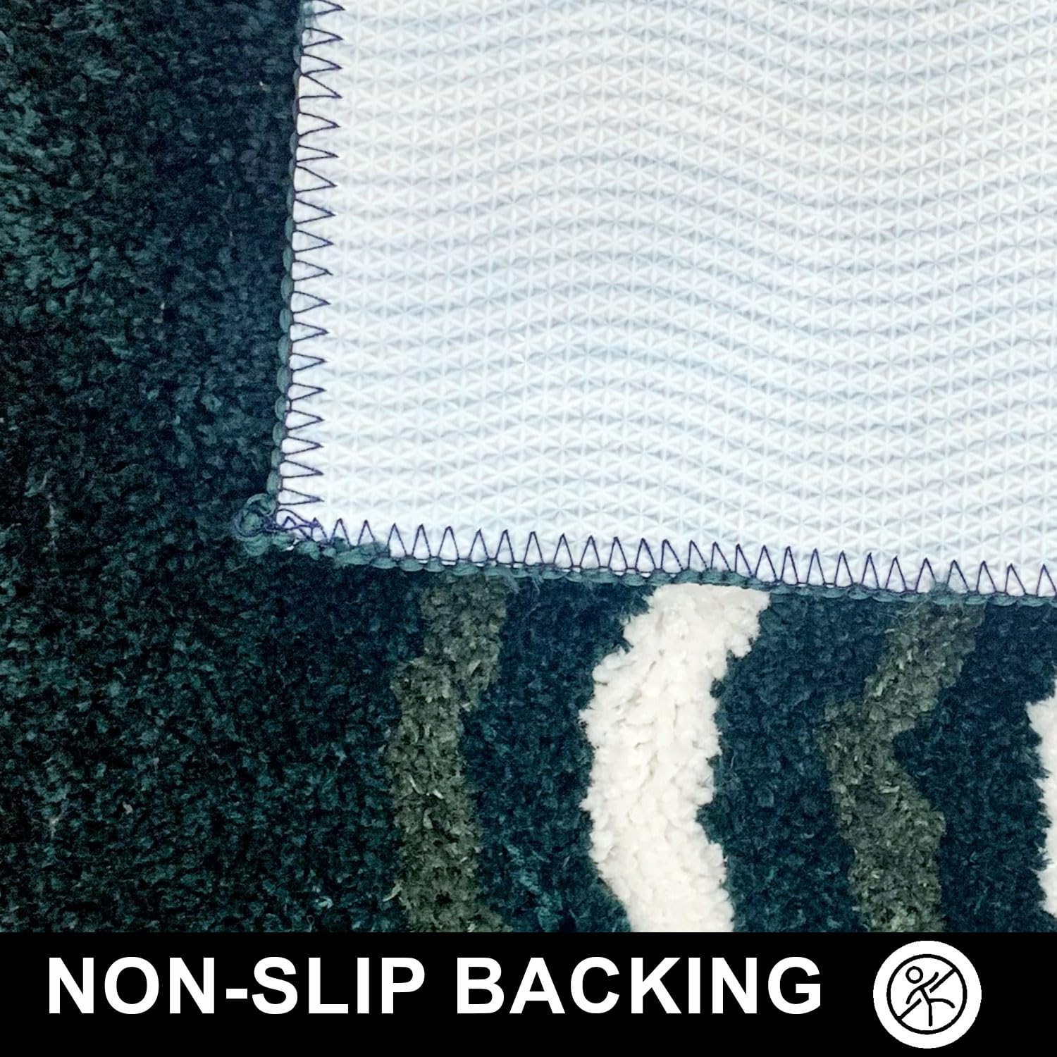 Belgium Bath Mat ( 38x58 cm, Green )