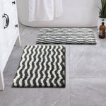 Berlin Bath Mat Super Sof Mat Pack of 2(38x58 cm ,Slate)