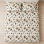 Double Bedsheet with 2 Pillow Covers 220 TC 100% Cotton Feel ( King Size Peach 90x100 inch )