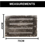 Bathmat 2500 GSM Microfiber (45cm x 75cm, Taupe)