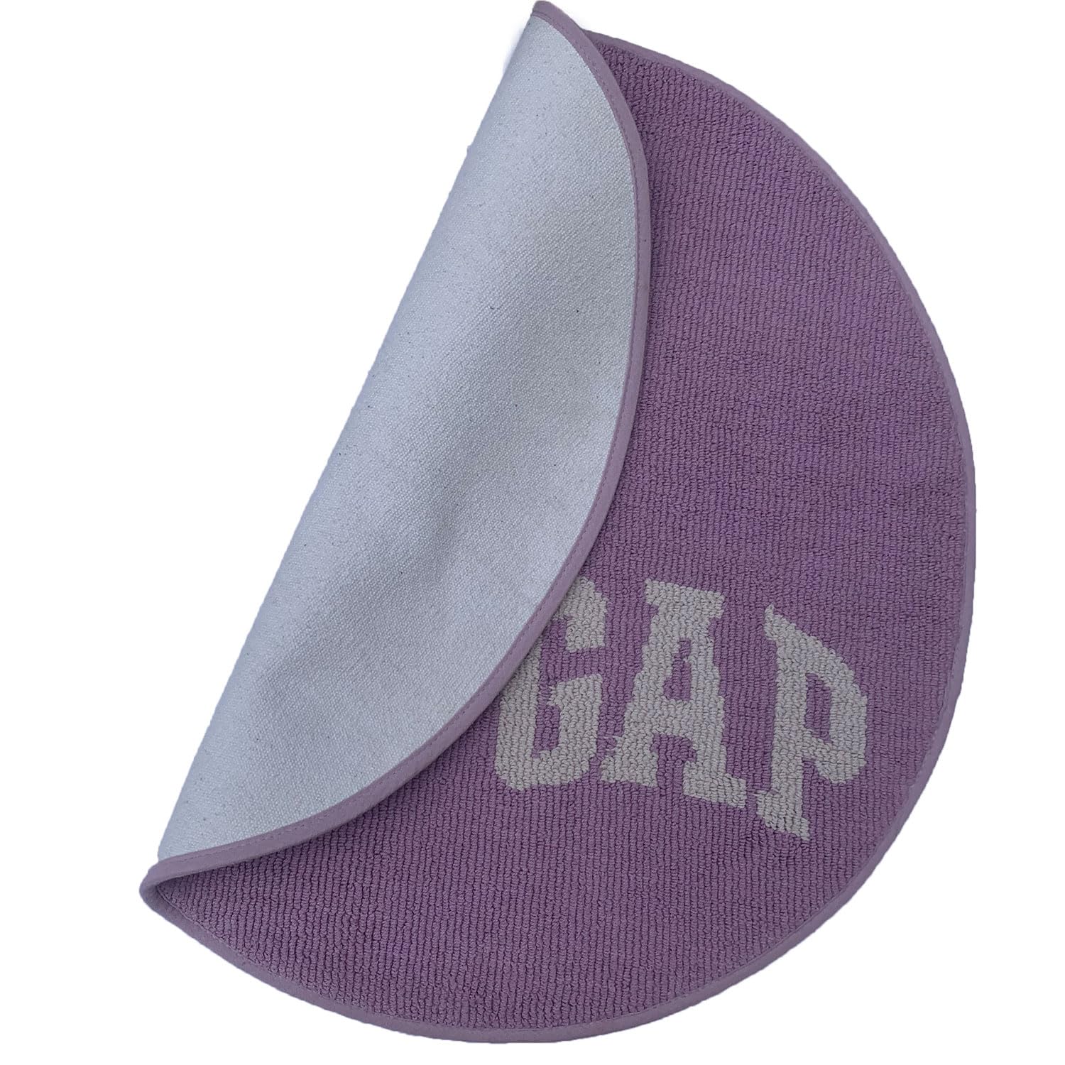 Round Bath mat for Bathroom (Purple, 65 x 65 cm)