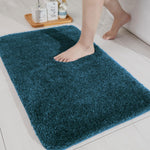 Newman Microfibre Bath Mat (40X60 Cm,Teal)