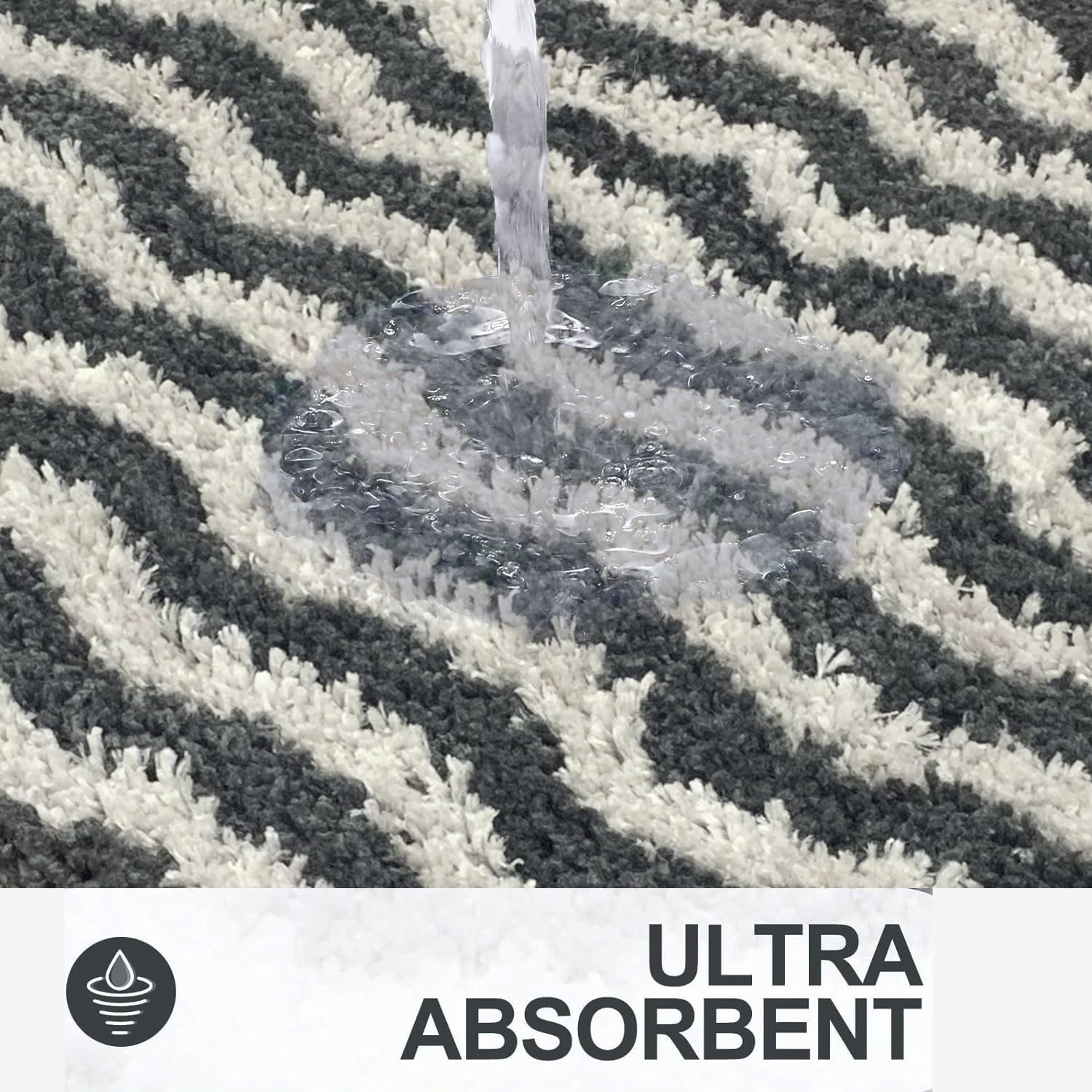 Berlin Bath Mat ( 38x58 cm,Slate)