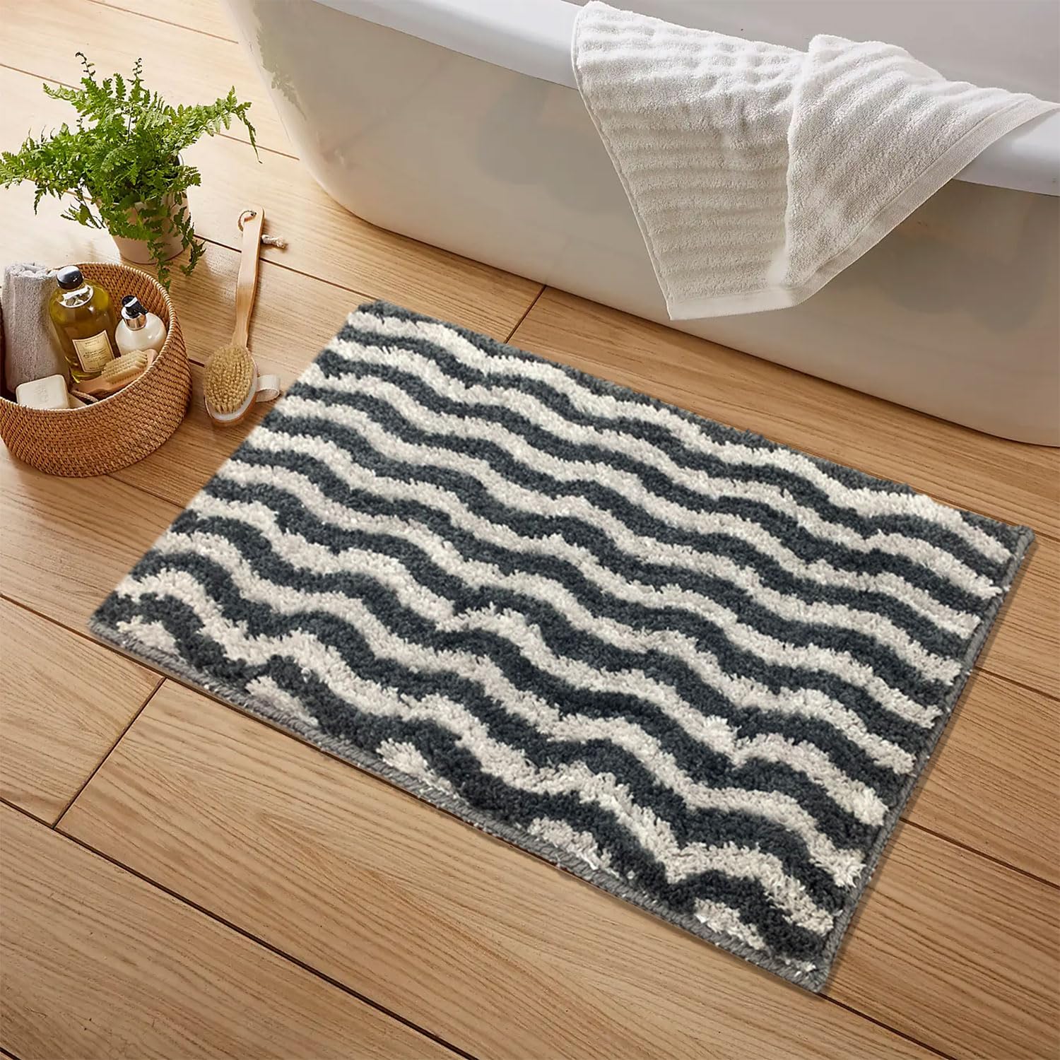 Berlin Bath Mat ( 38x58 cm,Slate)