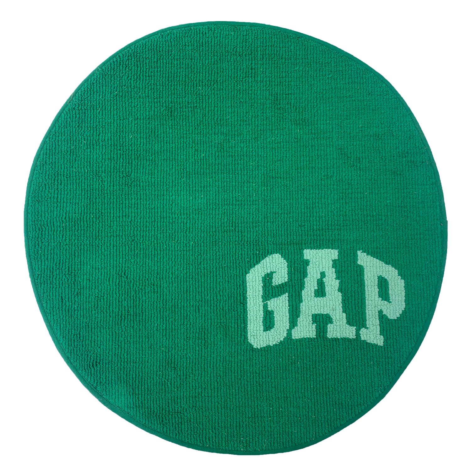 Round Bath mat for Bathroom (Green, 65 x 65 cm)