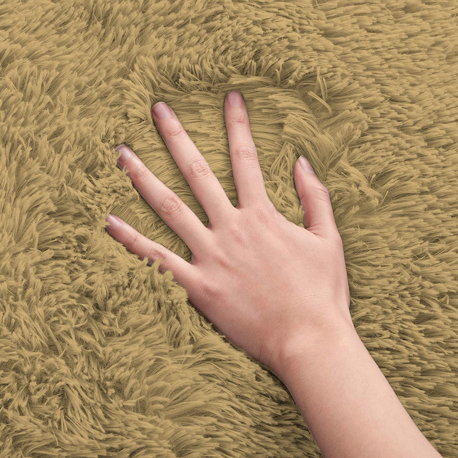 Mats Marino Fur 2000 GSM (45x75 cm, Anti Gold)