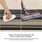 Cuba PVC Door Mats Anti Fatigue - Stripe Black (40x60 cm)