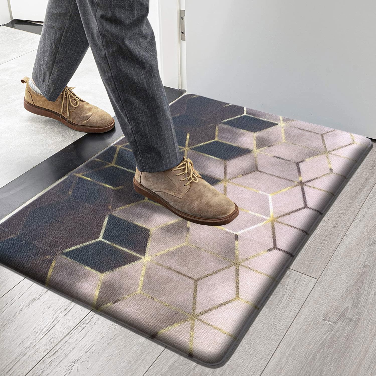 Cuba Door Mats Anti Fatigue - Golden (45x75 cm)