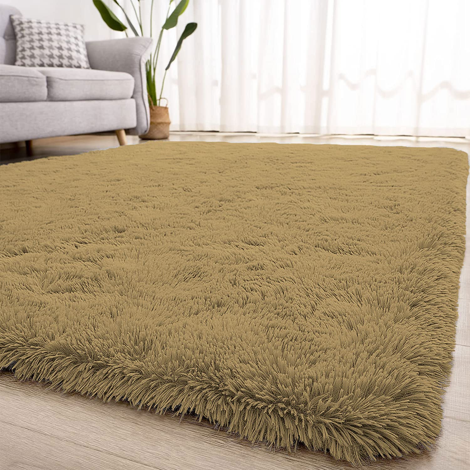 Runner Marino Fur 2000 GSM (2x5 Ft, Anti Gold)