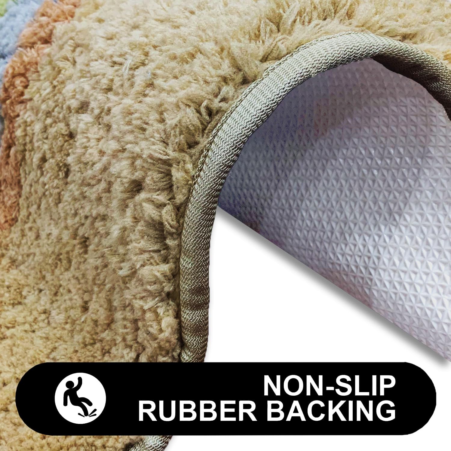 Vegas Kid's Bath Mat (40x60 cm ,Rainbow)