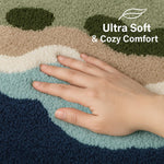 Canada Bath Mat Cloud (40x60 cm ,Aqua)