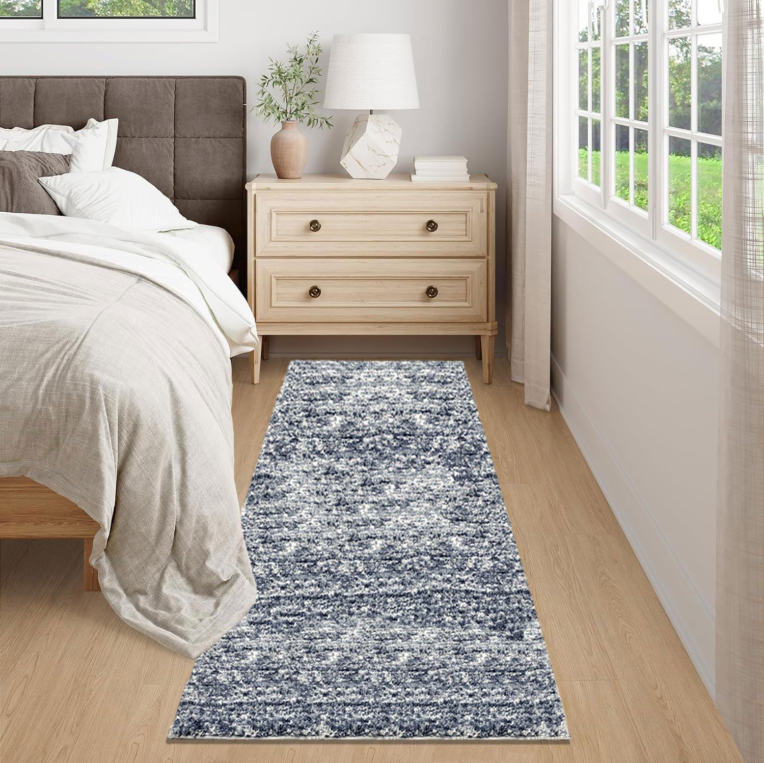 Hawaii Runner Anti Skid (Charcoal, 2x5 Ft)