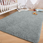 Vegas Carpet For Bedroom,Livingroom(Silver,3X5 Feet)