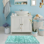 Hawaii Bath Mat Anti Skid (Aqua, 45cm x 75cm)