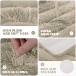Toronto Bathmat Super Soft Microfiber (40x60 cm, Taupe)