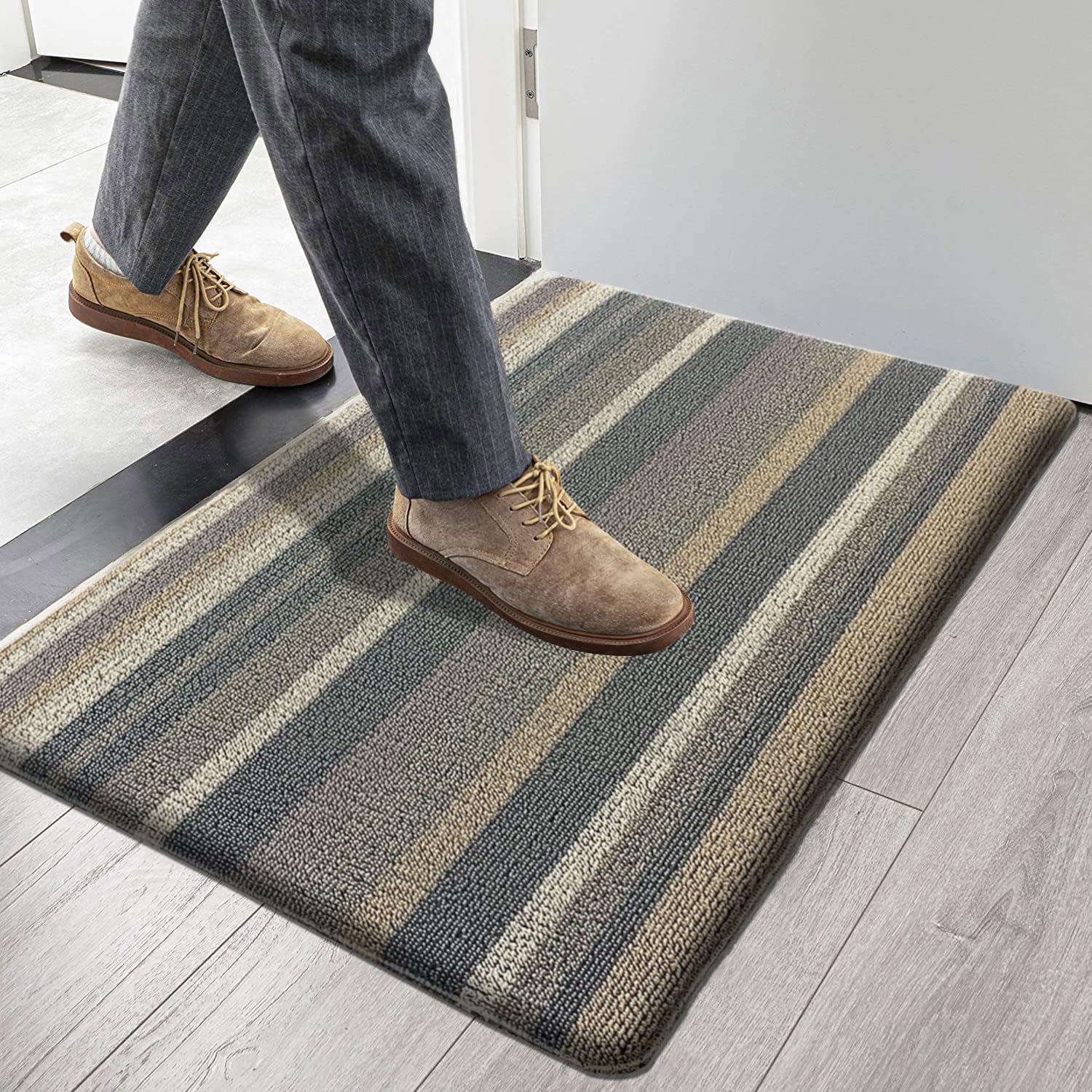 Cuba Door Mats Anti Fatigue - Stripe Yellow (45x75 cm)