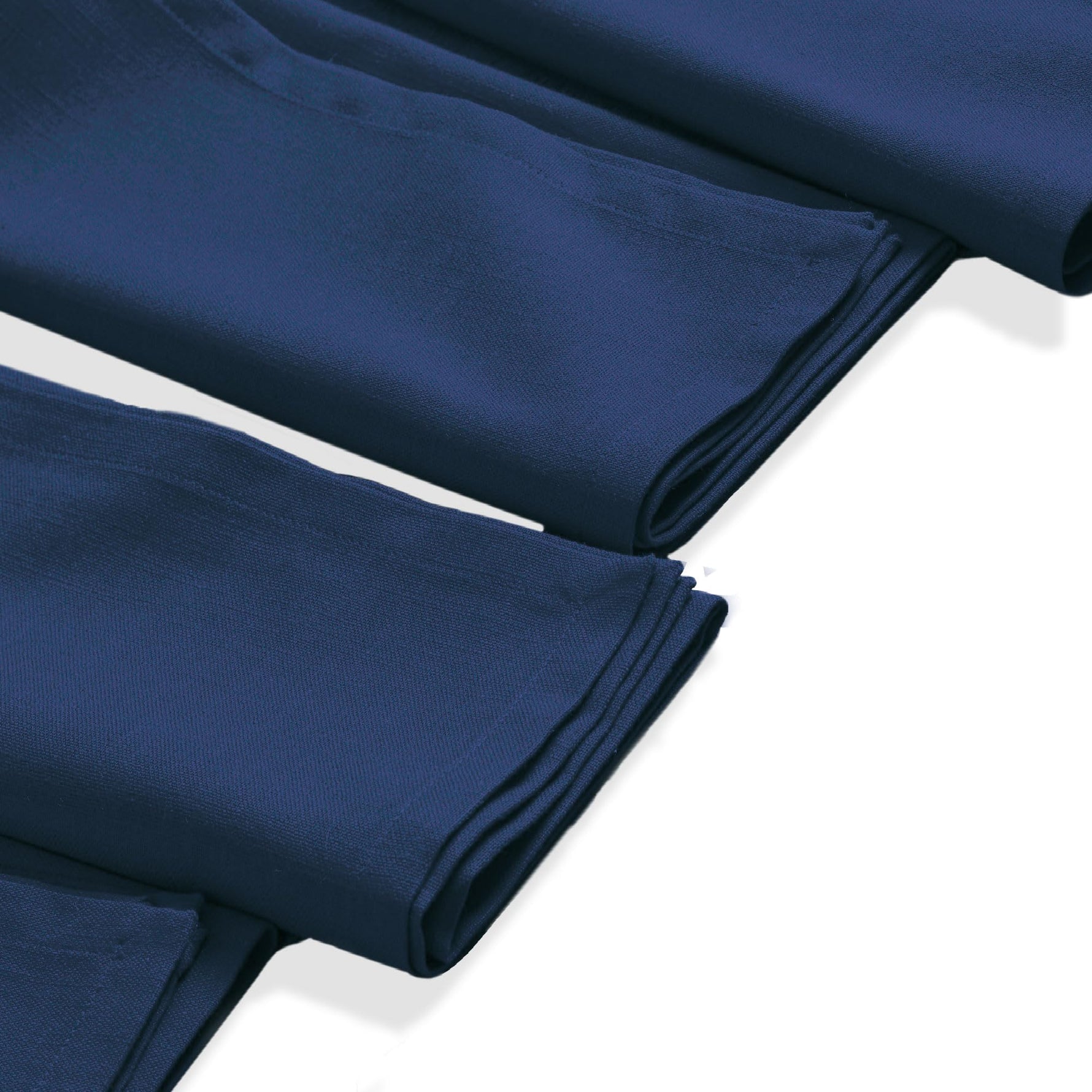 Cotton Kitchen Napkin Set of 4 (Navy Blue, 45x45 cm)