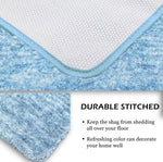Hawaii Bath mat Anti Skid (Cloud, 60 x 90 Cm)