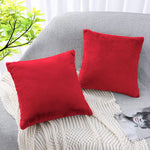 Cushion Cover 16 inch x 16 inch Maroon