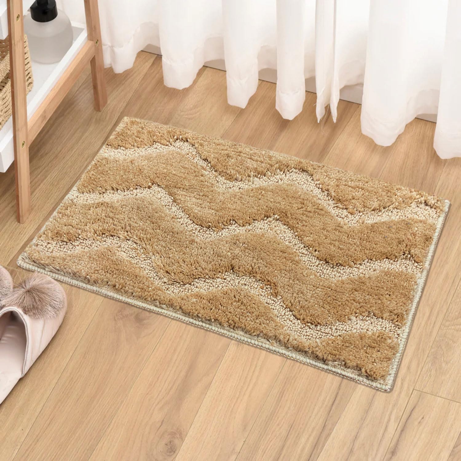 Scotland Waves BathMat (38x58 cm, Gold)