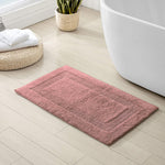 Paris Reversible Bath Mat 100% Cotton (Peach, 40x60 cm)