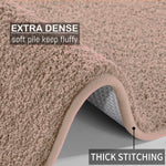Sensuous Carpet for Bedroom (Taupe, 3x5 Feet)
