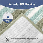 Capetown Bath Mat for Bathroom (Lime, 40x60 cm)