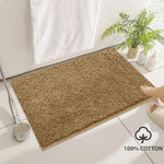 Colosseum Bath Mat 100% Cotton (40x60 cm,Chocolate)