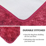 Hawaii Bath mat Anti Skid (Pastel Red, 60 x 90 Cm)