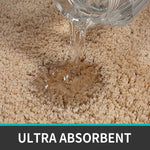 Vegas Microfiber Bath Mat (40x60 cm, Gold) Pack of 1