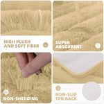 Toronto Bathmat Super Soft Microfiber (40x60 cm, Gold)