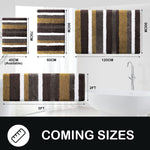 Premium Bathmat Microfiber 2500 GSM (40x60cm, Gold)
