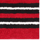 Bath Mat For Bathroom 1600 GSM Microfiber Pack of 2 (38X58 cmBlue+Maroon)