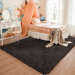 Carpets Marino Fur 2000 GSM (4x6 Ft,Chocolate)