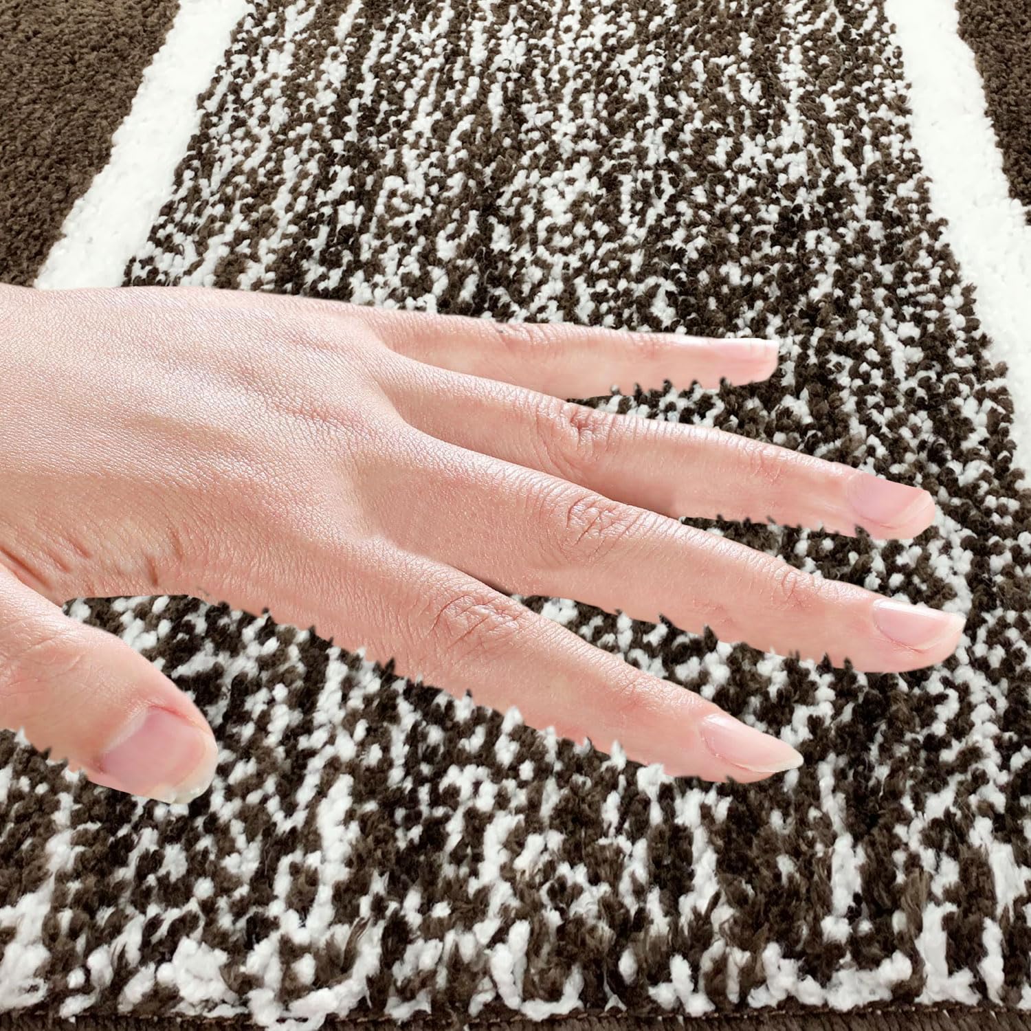 Rio Bath Mat 1800 GSM (38x58 cm, Chocolate)