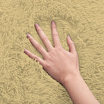 Runner Marino Fur 2000 GSM (2x5 Ft, Gold)